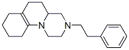 2,3,4,4A,5,6,7,8,9,10-十氢-3-苯乙基-1H-吡嗪并[1,2-a]喹啉结构式_63680-88-6结构式