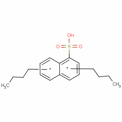 Dibutylnaphthalene-1-sulphonic acid Structure,63681-55-0Structure