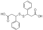 3,3’-Dithiobishydrocinnamic acid Structure,63684-32-2Structure