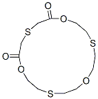 2,6-Diketo-4,10,16-trithia-18-crown-6 Structure,63689-66-7Structure