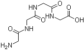 四聚甘氨酸结构式_637-84-3结构式