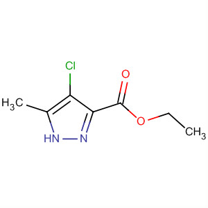 Ethyl 4-chloro-3-methyl-1h-pyrazole-5-carboxylate Structure,637022-63-0Structure