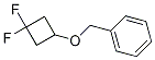 ((3,3-Difluorocyclobutoxy)methyl)benzene Structure,637031-86-8Structure