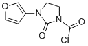 1-Imidazolidinecarbonyl chloride,3-(3-furanyl)-2-oxo-(9ci) Structure,63707-01-7Structure