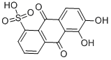 1,2-Dihydroxy-5-sulfoanthraquinone Structure,6373-42-8Structure