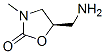 2-Oxazolidinone,5-(aminomethyl)-3-methyl-,(5r)-(9ci) Structure,637343-93-2Structure