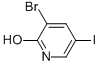 3-Bromo-2-hydroxy-5-iodopyridine Structure,637348-81-3Structure