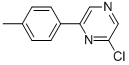 2-Chloro-6-(4-methylphenyl)pyrazine Structure,637352-85-3Structure