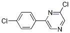 2-Chloro-6-(4-chlorophenyl)pyrazine Structure,637353-09-4Structure