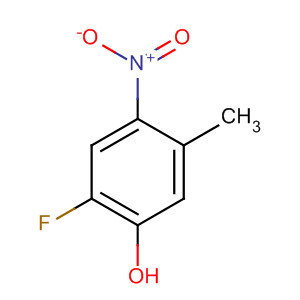 2-氟-5-甲基-4-硝基苯酚结构式_63762-80-1结构式