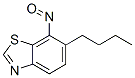 Benzothiazole,6-butyl-7-nitroso-(9ci) Structure,63788-90-9Structure