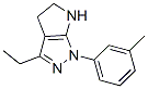 (9CI)-3-乙基-1,4,5,6-四氢-1-(3-甲基苯基)-吡咯并[2,3-c]吡唑结构式_638131-68-7结构式