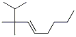 (E)-2,3,3-trimethyl-4-nonene Structure,63830-67-1Structure