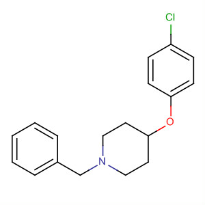 1-Benzyl-4-(4-chloro-phenoxy)-piperidine Structure,63843-52-7Structure