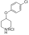 4-(3-Chlorophenoxy)piperidine hydrochloride Structure,63843-53-8Structure