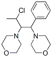 4,4’-[1-(1-Chloroethyl)-2-phenylethylene]dimorpholine Structure,63868-55-3Structure