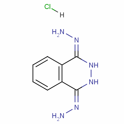 2,3-Dihydrophthalazine-1,4-dione dihydrazone monohydrochloride Structure,63868-75-7Structure