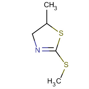 4,5-Dihydro-5-methyl-2-(methylthio)thiazole Structure,63880-70-6Structure