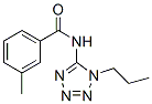 Benzamide, 3-methyl-n-(1-propyl-1h-tetrazol-5-yl)-(9ci) Structure,639047-17-9Structure