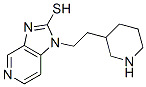 1-[2-(3-Piperidyl)ethyl ]-1h-imidazo[4,5-c]pyridine-2-thiol Structure,63907-28-8Structure