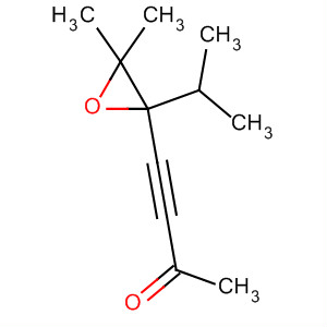 4-(3,3-二甲基-2-异丙基环氧乙烷)-3-丁炔-2-酮结构式_63922-43-0结构式