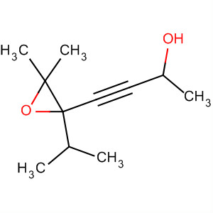 4-(3,3-Dimethyl-2-isopropyloxiranyl)-3-butyn-2-ol Structure,63922-49-6Structure