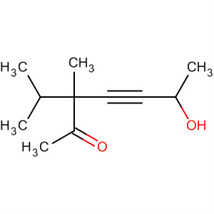 6-Hydroxy-3-methyl-3-isopropyl-4-heptyn-2-one Structure,63922-57-6Structure