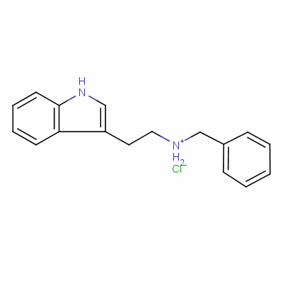 N-benzyl-1h-indole-3-ethylamine monohydrochloride Structure,63938-61-4Structure