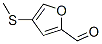 2-Furancarboxaldehyde, 4-(methylthio)-(9ci) Structure,639465-53-5Structure