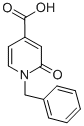 1-Benzyl-2-oxo-1,2-dihydropyridine-4-carboxylic acid Structure,63987-74-6Structure