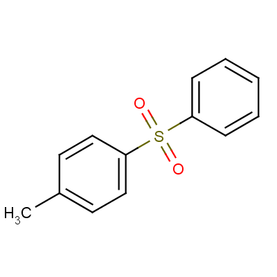 Benzene, 1-methyl-4-(phenylsulfonyl)- Structure,640-57-3Structure