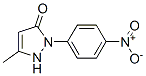 1-(4-Nitrophenyl)-3-methyl-5-pyrazolone Structure,6402-09-1Structure