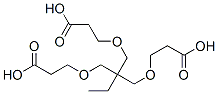 3,3’-[[2-[(2-Carboxyethoxy)methyl ]-2-ethyl-1,3-propanediyl ]bis(oxy)]bis(propanoic acid) Structure,64020-02-6Structure