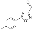 5-(4-甲苯基)异噁唑-3-甲醛结构式_640292-02-0结构式