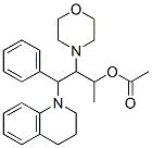 3-(4-Morpholinyl)-4-phenyl-4-(1,2,3,4-tetrahydroquinolin-1-yl)-2-butanol acetate Structure,64037-44-1Structure