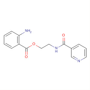 1-(2-氨基-苯甲酰基氧基)-2-烟酰基氨基-乙烷结构式_64039-87-8结构式