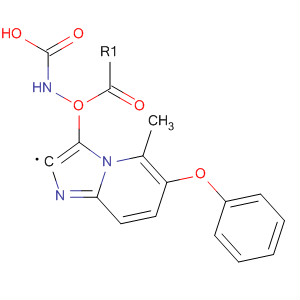 (6-苯氧基-咪唑并[1,2-a]吡啶-2-基)-氨基甲酸甲酯结构式_64064-70-6结构式