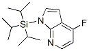 1H-Pyrrolo[2,3-b]pyridine, 4-fluoro-1-[tris(1-methylethyl)silyl]- Structure,640735-25-7Structure