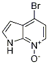 1H-pyrrolo[2,3-b]pyridine, 4-bromo-, 7-oxide Structure,640735-27-9Structure