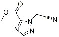 1H-1,2,4-triazole-5-carboxylicacid,1-(cyanomethyl)-,methylester(9ci) Structure,64074-24-4Structure