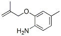 Benzenamine, 4-methyl-2-[(2-methyl-2-propenyl)oxy]-(9ci) Structure,640767-81-3Structure