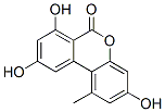 3,7,9-Trihydroxy-1-methyl-6H-dibenzo[b,d]pyran-6-one Structure,641-38-3Structure