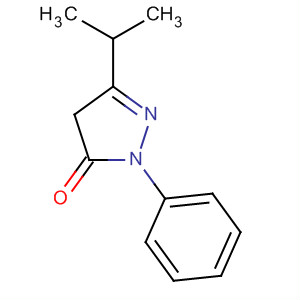 3-异丙基-1-苯基-1H-吡唑-5(4h)-酮结构式_64123-72-4结构式