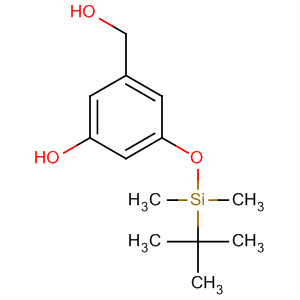 3-[[(Tert-butyl)lsilyl]oxy]-5-hydroxy-benzenemethanol Structure,641571-45-1Structure