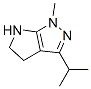 (9CI)-1,4,5,6-四氢-1-甲基-3-(1-甲基乙基)-吡咯并[2,3-c]吡唑结构式_641578-55-4结构式