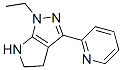 (9CI)-1-乙基-1,4,5,6-四氢-3-(2-吡啶)-吡咯并[2,3-c]吡唑结构式_641584-67-0结构式