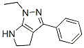 (9CI)-1-乙基-1,4,5,6-四氢-3-苯基-吡咯并[2,3-c]吡唑结构式_641584-71-6结构式