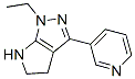 (9CI)-1-乙基-1,4,5,6-四氢-3-(3-吡啶)-吡咯并[2,3-c]吡唑结构式_641584-77-2结构式