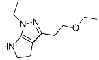 (9CI)-3-(2-乙氧基乙基)-1-乙基-1,4,5,6-四氢-吡咯并[2,3-c]吡唑结构式_641586-33-6结构式