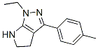 (9CI)-1-乙基-1,4,5,6-四氢-3-(4-甲基苯基)-吡咯并[2,3-c]吡唑结构式_641586-59-6结构式